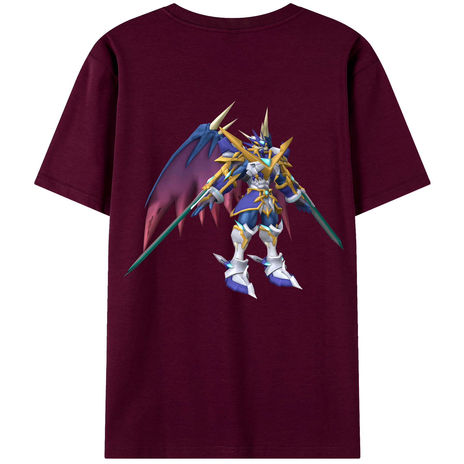 （画像用） Digimon デジタルモンスター/デジモン レディース半袖Tシャツ(バックプリント)